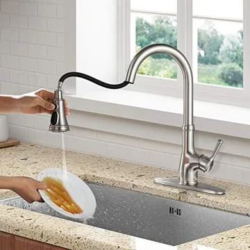 Stylish WEWE Kitchen Faucet - Easy Installation & Eco-Friendly