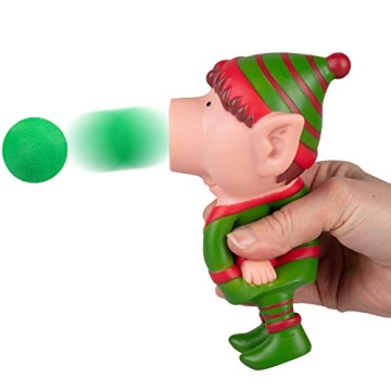 Hog Wild Christmas Elf Ball Popper for Fun Playtime
