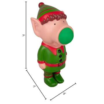 Hog Wild Christmas Elf Ball Popper for Fun Playtime