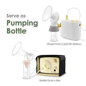 Maymom 1.5 Oz Breastmilk Storage Containers - 4 Pack