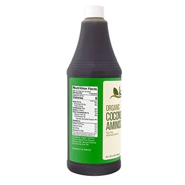 Kevala Organic Coconut Aminos – 35 fl oz - 1035 ml - Liquid Amino – Soy Sauce Substitute – Liquid Coconut Aminos – Coconut Aminos Soy Free Sauce