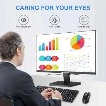SANSUI 22" 1080p FHD Monitor with HDMI & VGA Ports