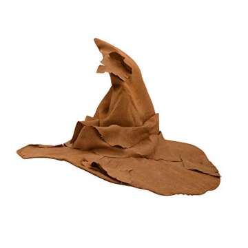 Nicky Bigs Novelties Adult Tattered Scarecrow Witch Hat - Distressed Wizard Costume Hat - Sorcerer H...