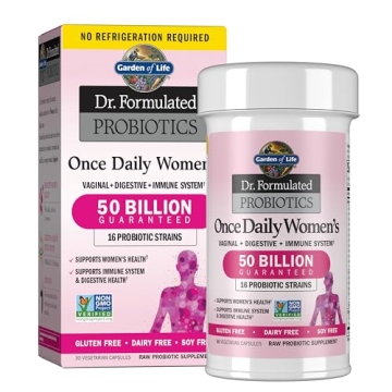 50 Billion CFU Probiotics for Women - Digestive & Immune Support