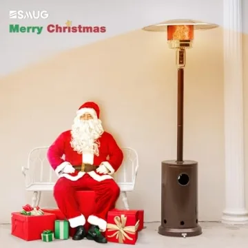 48,000 BTU Propane Patio Heater with Wheels