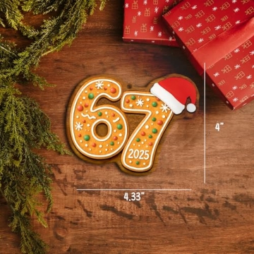 67 Gingerbread Ornament 2025 for Christmas Tree Fun