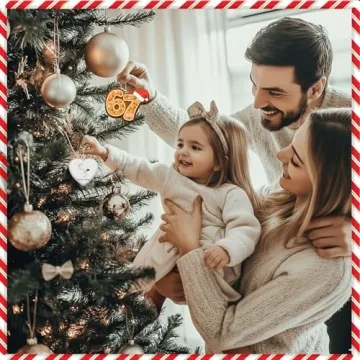 67 Gingerbread Ornament 2025 for Christmas Tree Fun