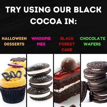 Premium Black Cocoa Powder for Gourmet Baking