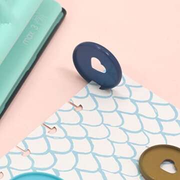 Craftelier - XL Disc Planner Punch for Disc Binding Notebooks for Scrapbooking or Craft Projects | Punches up to 3 Sheets of 90 g/m2 | Aprox. Size 12.60" x 3.54" x 1.97"