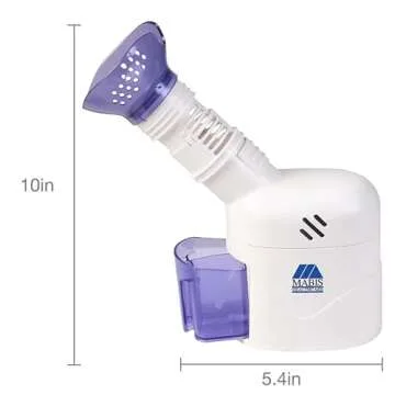 MABIS Facial Steamer for Sinus Relief and Aromatherapy