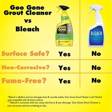 Goo Gone Grout & Tile Cleaner for Tough Stains - 28 oz