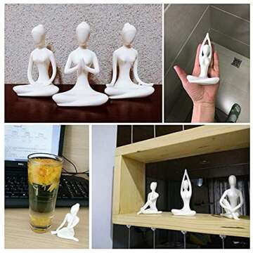 Gorgeous Yoga Pose Statues Home Decor Set - OwMell