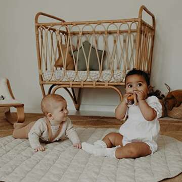 Luxury Frankie Lane Reversible Playmat for Infants