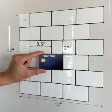 Art3d Peel and Stick Backsplash Tiles for Easy Home Updates
