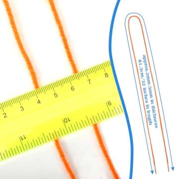 Timgle 200 Pcs Tipped Lacing Yarn for Kids Colored Threading for Beading Colorful Craft String Creat...