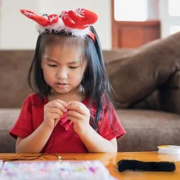 Timgle 200 Pcs Tipped Lacing Yarn for Kids Colored Threading for Beading Colorful Craft String Creative Beading Cord for Weaving Jewelry Making Crafts Arts Stringing Projects Supplies Motor Skills