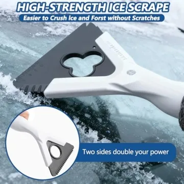 3-in-1 Extendable Snow Brush and Ice Scraper for Cars