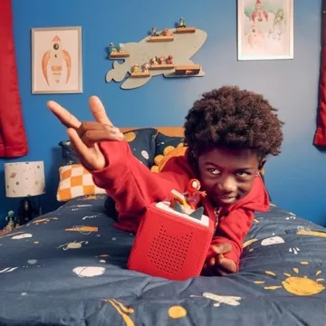 Toniebox Audio Player Starter Set - Light Blue, Engaging Fun!