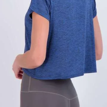 Real Essentials Women's Crop Tops - Stylish Active Wear