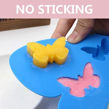 Stouge Butterfly Silicone Molds for Ice and Candies