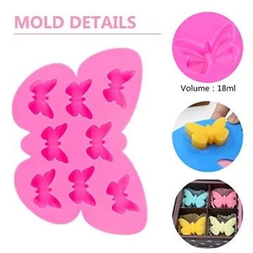 Stouge Butterfly Silicone Molds for Ice and Candies