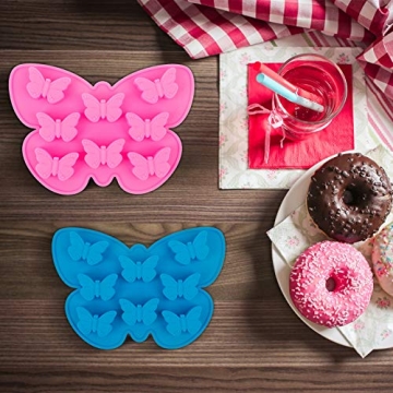Stouge Butterfly Silicone Molds for Ice and Candies