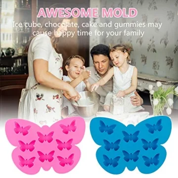 Stouge Butterfly Silicone Molds for Ice and Candies