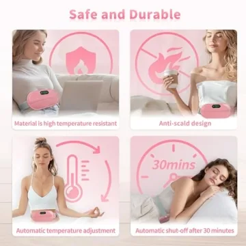 USB C Portable Heating Pad - Perfect for Menstrual Relief