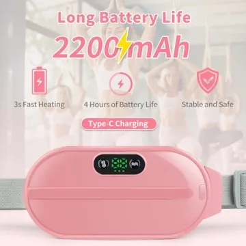 USB C Portable Heating Pad - Perfect for Menstrual Relief