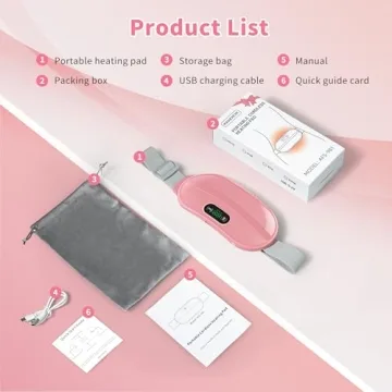 USB C Portable Heating Pad - Perfect for Menstrual Relief