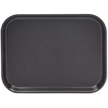 Nonslip Black Serving Trays - Perfect for Any Meal Occasion