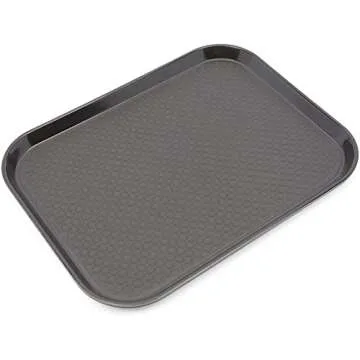 Nonslip Black Serving Trays - Perfect for Any Meal Occasion