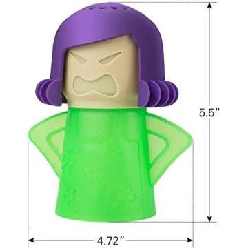 Zemyaogh Angry Mama Microwave Cleaner Angry Mom Microwave Oven Steam Cleaner
