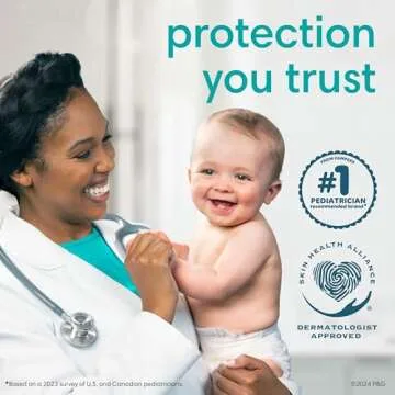 Pampers Baby Diapers - Pure Protection - Size 1, 198 Count, for up to 100% Leakproof, Premium Plant-based Skin Protection