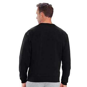 Champion Men's Powerblend Midweight Crewneck Sweatshirt