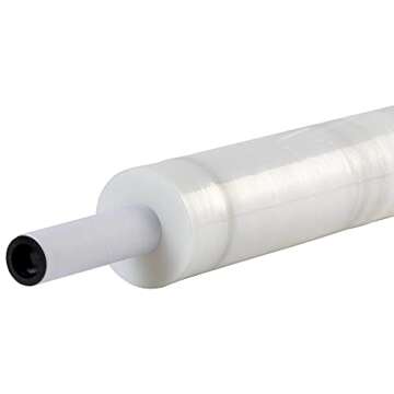 Duck Brand Stretch Wrap With Handle, 20 Inch x 1000 Feet, Clear, Single Roll