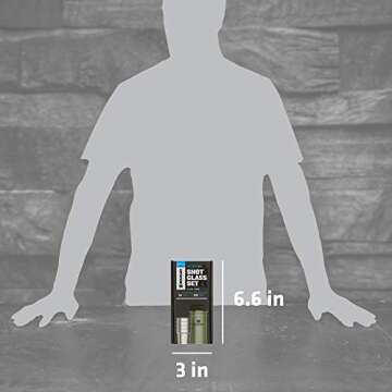 Stanley Adventure Nesting Shot Glass Set | Durable & Portable