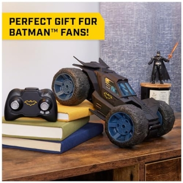 DC Comics Batman Stunt Force Batmobile RC Car for Kids