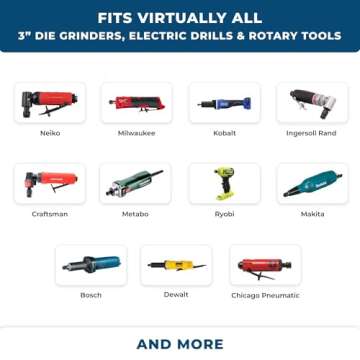 Benchmark Abrasives 3 Inch Sanding Discs Quick Change Zirconia - Sanding Discs Drill & Die Grinder Sanding Disc for Deburring Polishing Rust Remover for Metal Paint Stripper (25 Pack) - 40 Grit