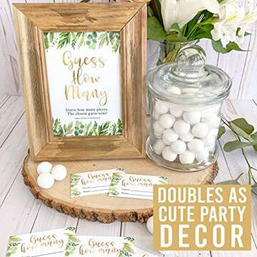 Guess How Many Baby Shower Games - Perfect for Any Celebration