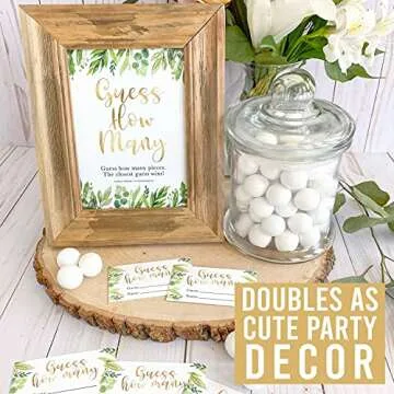 Guess How Many Baby Shower Games - Perfect for Any Celebration