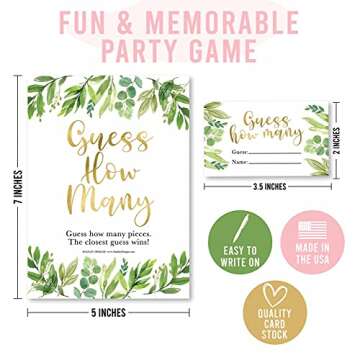 Guess How Many Baby Shower Games - Perfect for Any Celebration