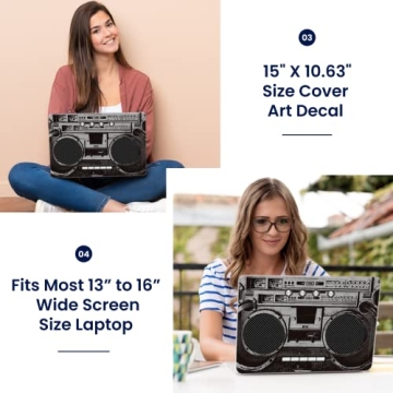 Stylish LSS 15 Laptop Skin Sticker for 13-16 Inch Laptops