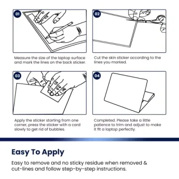 Stylish LSS 15 Laptop Skin Sticker for 13-16 Inch Laptops