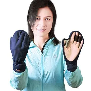 UVCity sun protection UPF50 thin breathable cooling gloves open palm for driving outdoor (gray, medium)