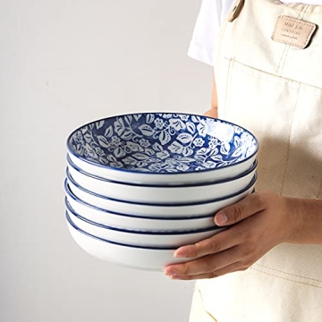 Selamica Porcelain Bowls - Elegant & Dishwasher Safe