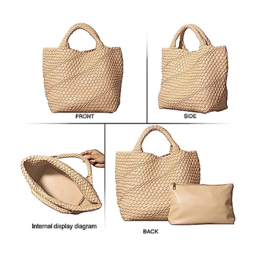 Stylish Vegan Leather Women's Tote Bag for Daily Use