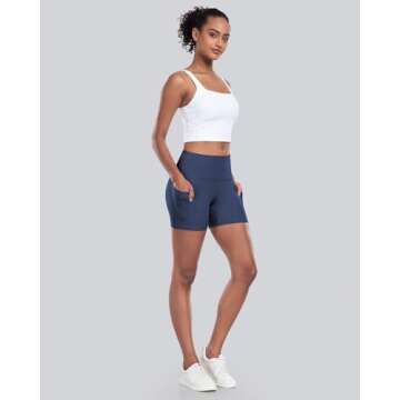 CHRLEISURE Women’s Biker Shorts: High Waisted & Comfortable