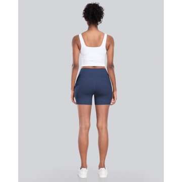 CHRLEISURE Women’s Biker Shorts: High Waisted & Comfortable