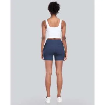 CHRLEISURE Women’s Biker Shorts: High Waisted & Comfortable